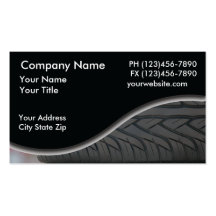 Tarjetas de visita automotrices