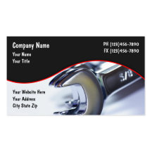 Tarjetas de visita automotrices