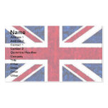 Tarjetas de visita BRITÁNICAS de la BANDERA
