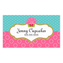 Tarjetas de visita caprichosas de la panadería de 