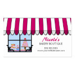Tarjetas de visita caprichosas del boutique/de la 