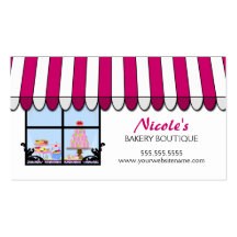 Tarjetas de visita caprichosas del boutique/de la 