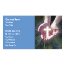 Tarjetas de visita cristianas