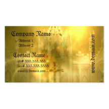Tarjetas de visita cruzadas cristianas