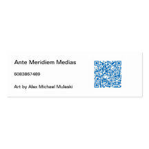 Tarjetas de visita de AMM