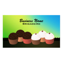 Tarjetas de visita de Brigadeiro tarjetas de negocio