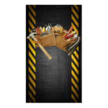 Tarjetas de visita de construcción