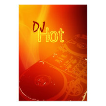 Tarjetas de visita de DJ