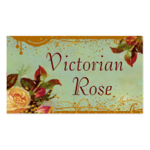 Tarjetas de visita de encargo subiós Victorian del