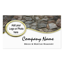 Tarjetas de visita de la foto del logotipo de la r