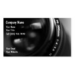 Tarjetas de visita de la fotografía