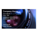 Tarjetas de visita de la fotografía