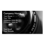 Tarjetas de visita de la fotografía