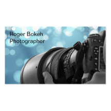 Tarjetas de visita de la fotografía