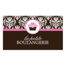 Tarjetas de visita de la panadería