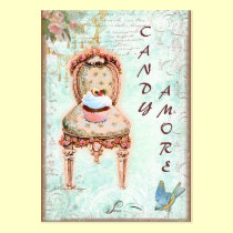 Tarjetas de visita de la silla del Victorian de la tarjetas de negocio