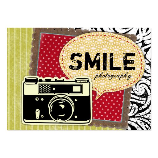 Tarjetas de visita de la sonrisa