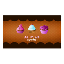 Tarjetas de visita de las magdalenas