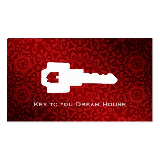 Tarjetas de visita de las propiedades inmobiliaria