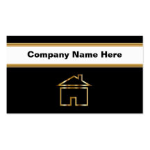 Tarjetas de visita de las propiedades inmobiliaria