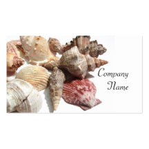 Tarjetas de visita de los Seashells