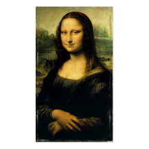 Tarjetas de visita de Mona Lisa