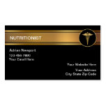 Tarjetas de visita de Nutriotionist