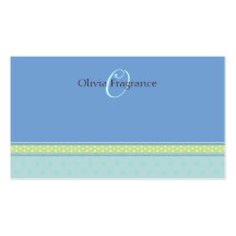 Tarjetas de visita de Olivia "O"