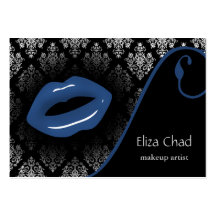Tarjetas de visita del artista de maquillaje