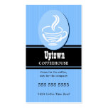 Tarjetas de visita del café/del café