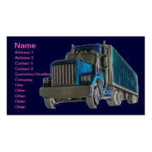 TARJETAS DE VISITA DEL CAMIONERO