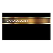 Tarjetas de visita del cardiólogo