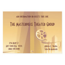 Tarjetas de visita del cine