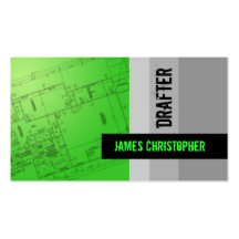 Tarjetas de visita del contratista de obras