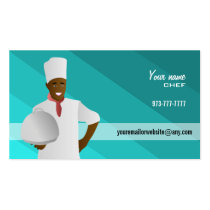 Tarjetas de visita del maestro cocinero tarjetas de negocio