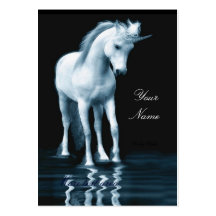 Tarjetas de visita del unicornio