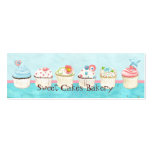 Tarjetas de visita dulces del Shoppe de la magdale