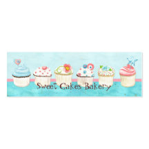 Tarjetas de visita dulces del Shoppe de la magdale