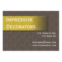 Tarjetas de visita elegantes del diseñador