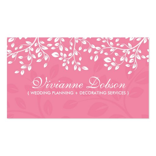 Tarjetas de visita elegantes del planificador del 