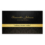 Tarjetas de visita elegantes profesionales del dam