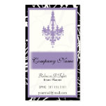 tarjetas de visita elegantes púrpuras tarjetas de negocio