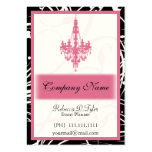 tarjetas de visita elegantes rosadas tarjetas de negocio