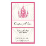 tarjetas de visita elegantes rosadas tarjetas de negocio