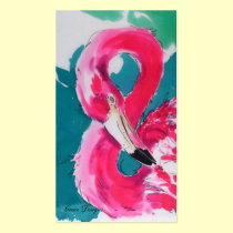 Tarjetas de visita fabulosas del flamenco tarjetas de negocio