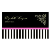 Tarjetas de visita francesas del ~ del boutique