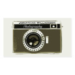 Tarjetas de visita grises retras de la fotografía 