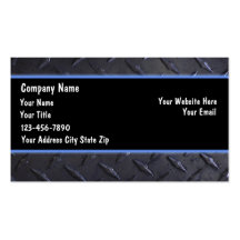 Tarjetas de visita industrial