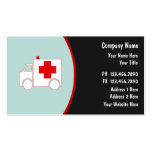 Tarjetas de visita médicas