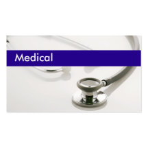Tarjetas de visita médicas